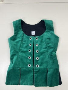 01-282 Adult's Size 30"  Bright Green Aboyne Vest