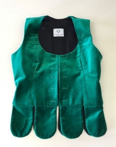 01-282 Child's 30 inch Bright Green Petal Vest
