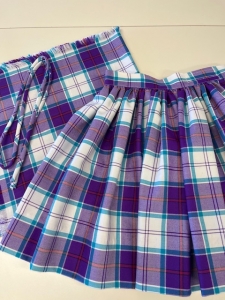01-314 Child's size 10 tall Dress Pride of Scotland Aboyne skirt, sash, and tie