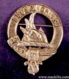 17-003 Pewter Clan Badge