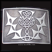 Celtic belt buckle