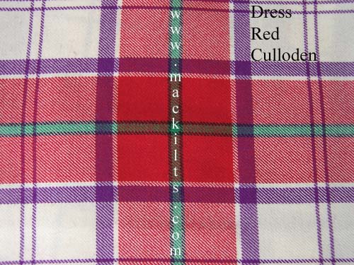Dress Red Culloden Dress Red Culloden