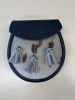 02-150A Semi Dress embossed with natural Sealskin