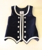 01-280 Child's Size 6 Black Highland Vest