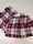 01-293 Dress Cranberry McRae Aboyne Skirt, Sash & Tie Child's Size 4