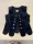 01-299 Adult's 36" Black Aboyne Vest with buttons