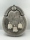 02-198 Dress Sporran Light Grey Seal antique cantle with round design