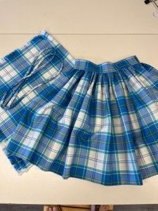01-312 Child's size 10 Dress Blue Culloden Aboyne skirt, sash, and tie
