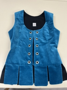 01-318 Adult's Dark Turquoise size 32 Tall Aboyne Vest