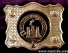03-002 Kilt belt buckle-pewter with clan badge