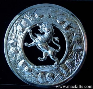 16-392 Plaidie Brooch-Scottish Lion Antique
